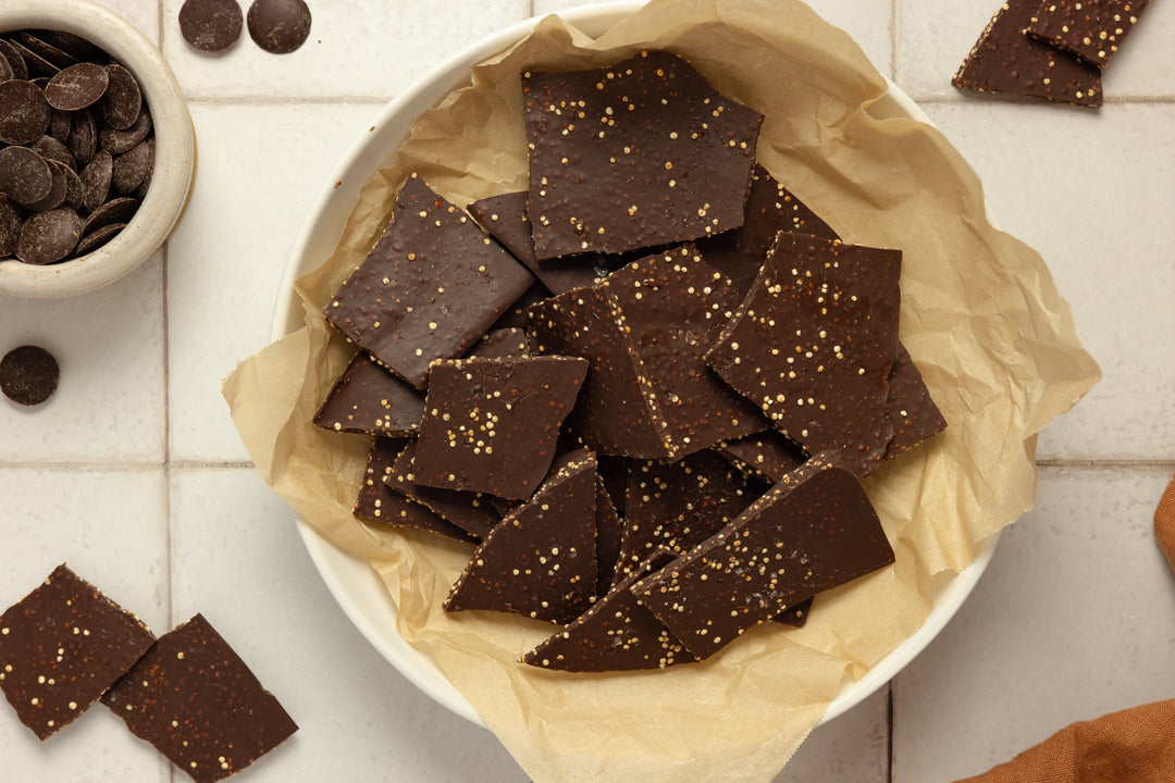 Crunchy Quinoa Bark | Vine to Bar
