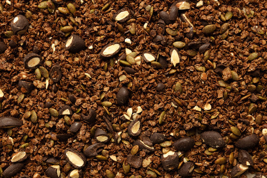 Dark Chocolate Almond Granola | Vine to Bar