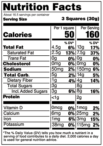 Nutrition Facts