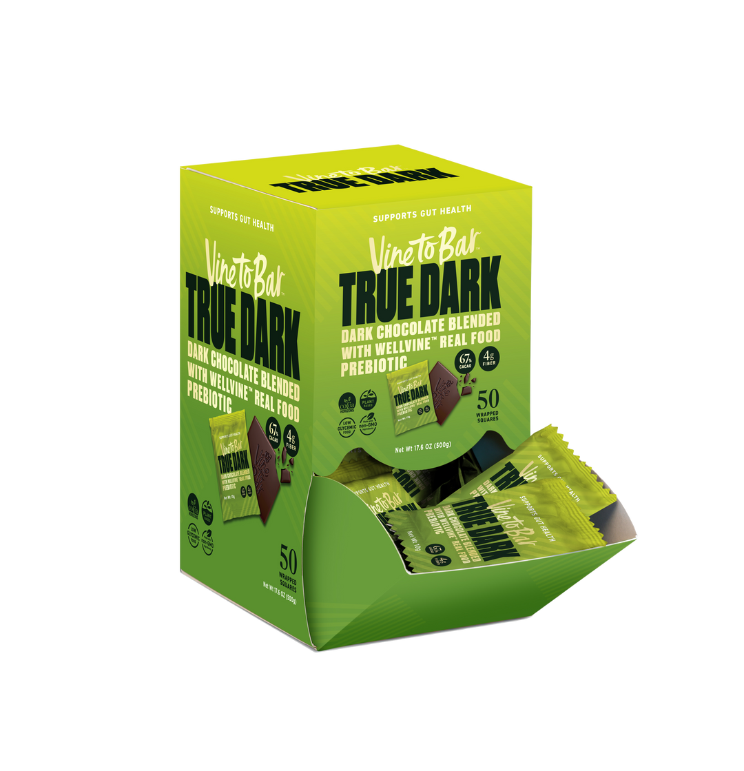 True Dark Dark Chocolate Squares -  4 50-Ct Boxes
