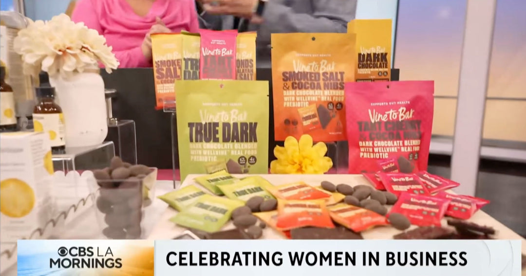 Vine to Bar Chocolate Featured on CBS Los Angeles for Women’s History Month