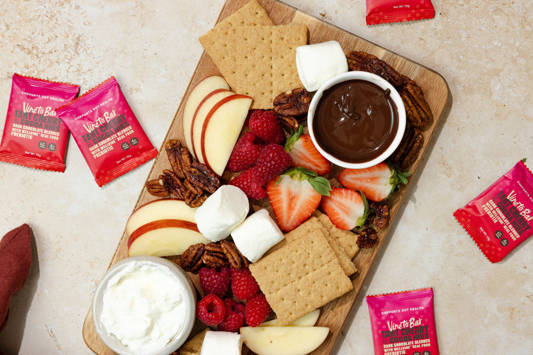 Gut-Loving Valentine’s Dessert Board | Vine to Bar