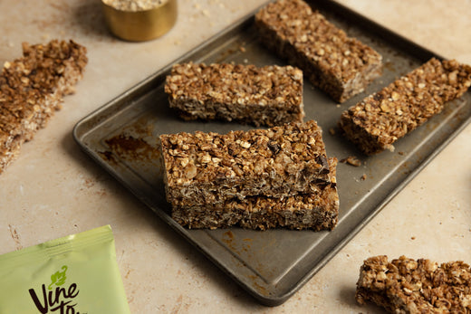 Dark Chocolate Chunk Granola Bars | Vine to Bar