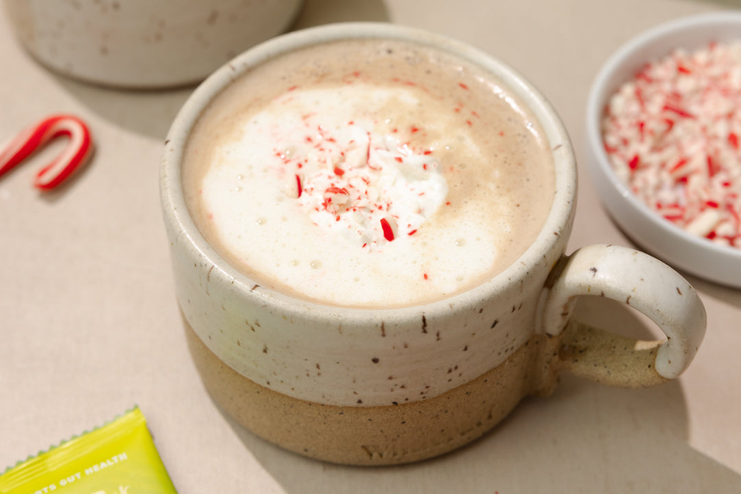 Protein Peppermint Hot Chocolate | Vine to Bar