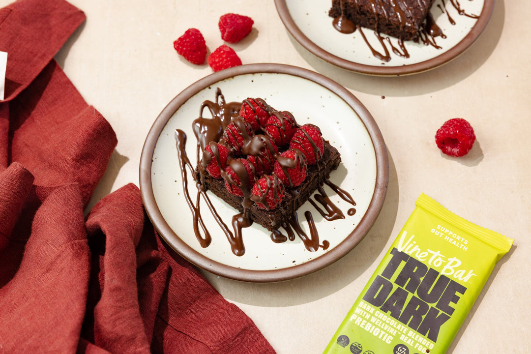 Berry-Bliss Valentine Brownies | Vine to Bar