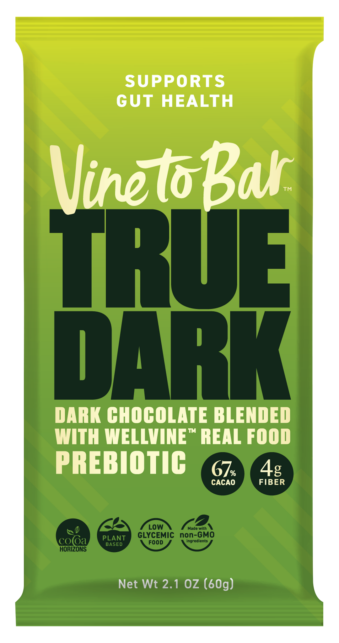 True Dark Dark Chocolate 60g Bar