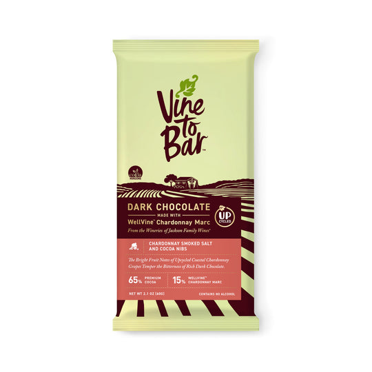 12-Count Dark Chocolate with Chardonnay Marc, Smoked Salt, and Cocoa Nibs