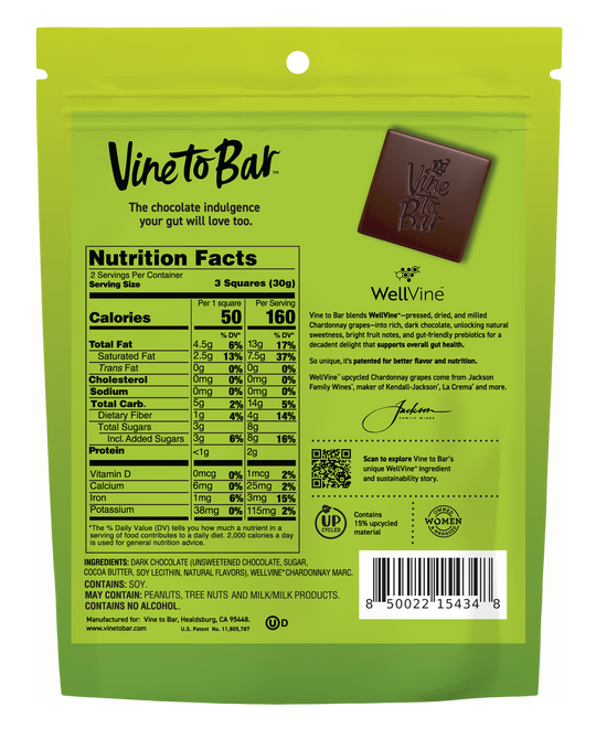 True Dark Dark Chocolate Squares - 6 Bags