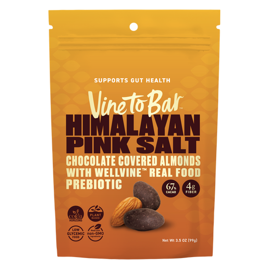 Himalayan Pink Salt Chocolate Covered Almonds
