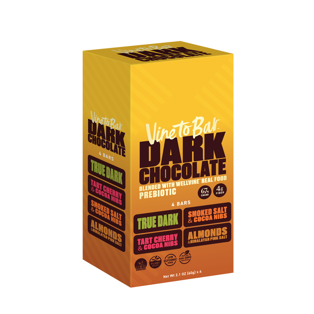 Library Box – 4 Flavor Dark Chocolate Assortment | Vine to Bar
