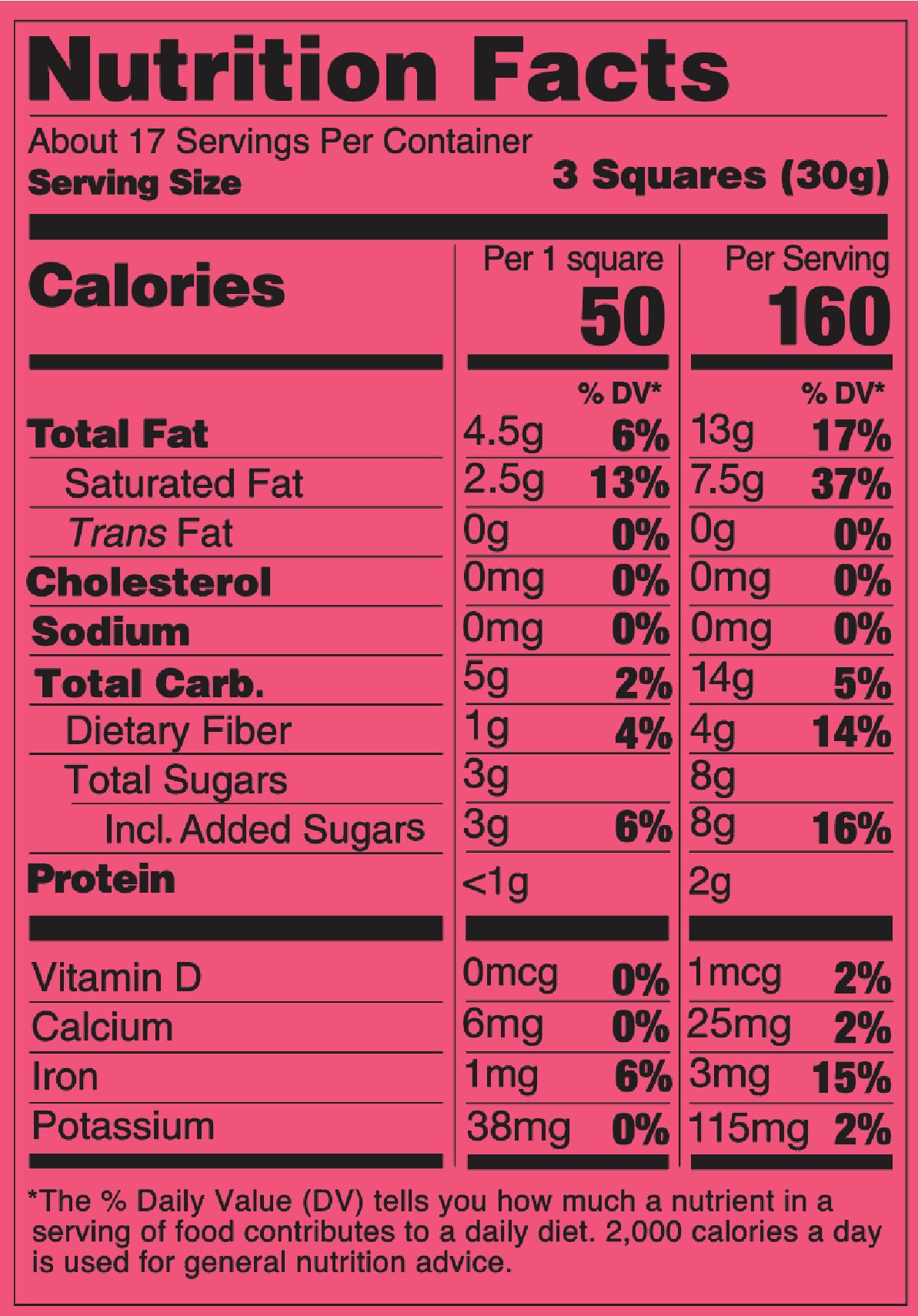 Nutrition Facts