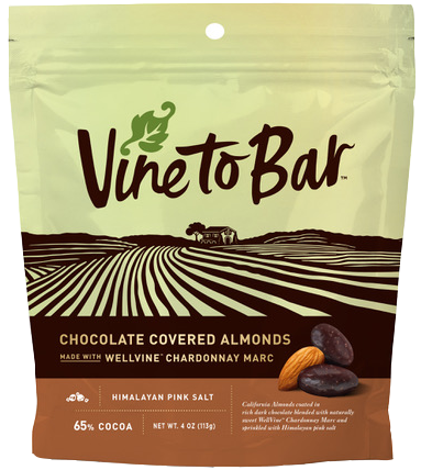 Chocolate Covered Almonds with Himalayan Pink Salt